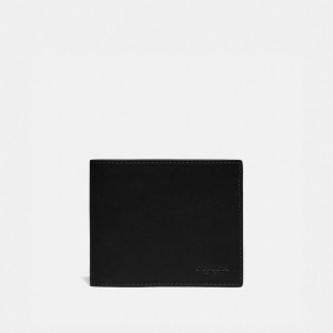 Coach 3 In 1 Wallet Calf Leather/Black | COH866719