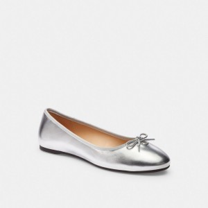 Coach Abigail Flat Silver | COH865805