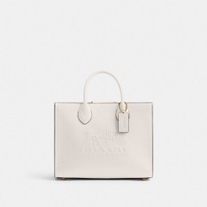 Coach Ace Tote Bag 26 Brass/Chalk | COH865047