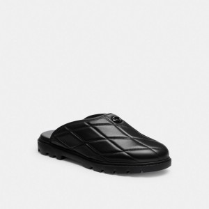 Coach Alyssa Clog With Quilting Black | COH865766