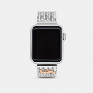 Coach Apple Watch® Strap, 38 Mm And 40 Mm Stainless Steel | COH866273