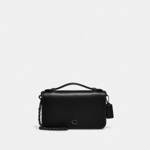 Coach Bea Crossbody Bag Pewter/Black | COH865313