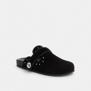 Coach Blake Clog With Rivets Black | COH865808