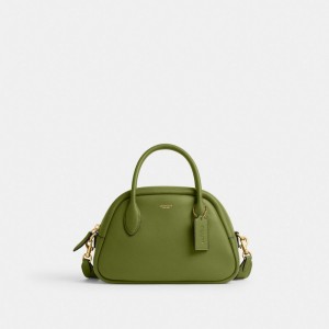 Coach Borough Bowling Bag B4/Dark Lime | COH865121