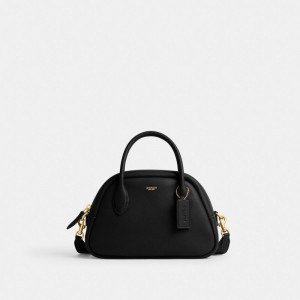 Coach Borough Bowling Bag Brass/Black | COH865140