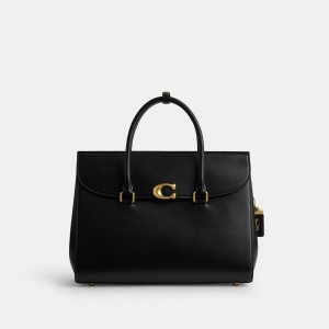 Coach Broome Carryall Bag 36 Brass/Black | COH865080