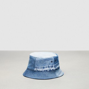 Coach Bucket Hat In Repurposed Denim Denim | COH867040