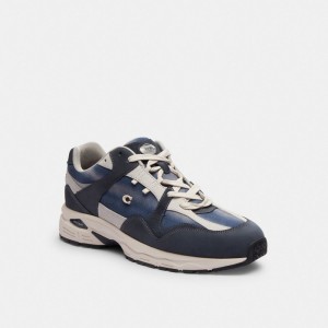Coach C301 Sneaker With Tie Dye Midnight Navy | COH866797