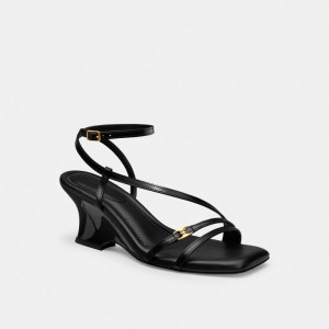 Coach Cait Sandal Black | COH865886