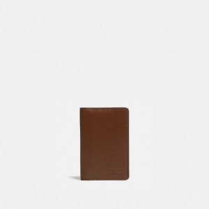Coach Card Wallet Saddle | COH865689