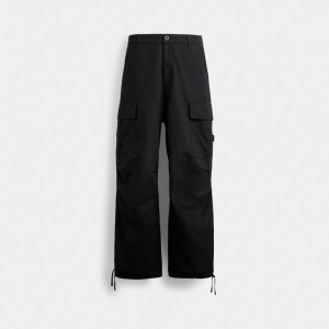 Coach Cargo Pants Black | COH866031