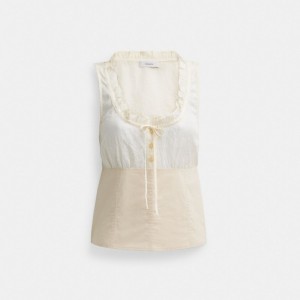Coach Cargo Top Cream | COH866016