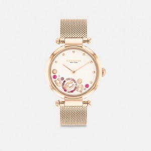 Coach Cary Watch, 34 Mm Rose Gold | COH866244