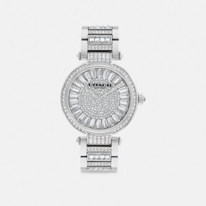 Coach Cary Watch, 34 Mm Stainless Steel | COH866302