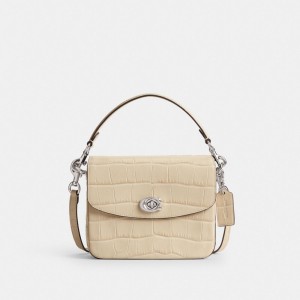 Coach Cassie Crossbody Bag 19 Silver/Ivory | COH865390