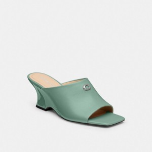 Coach Celeste Wedge Aquamarine | COH865728