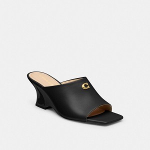 Coach Celeste Wedge Black | COH865735