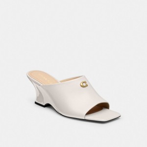 Coach Celeste Wedge Chalk | COH865751