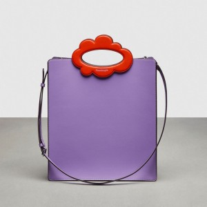 Coach Cloud Handle Tote Iris/Sun Orange | COH866628