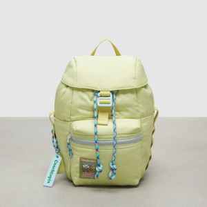 Coach Coachtopia Loop Mini Backpack Pale Lime | COH866498