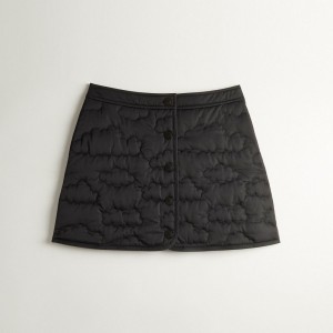 Coach Coachtopia Loop Quilted Cloud Skirt Black | COH866025