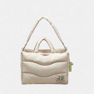 Coach Coachtopia Loop Tote With Wavy Quilting Cloud | COH866632