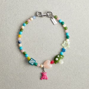 Coach Colorful Charm Necklace Metal Multi. | COH866138