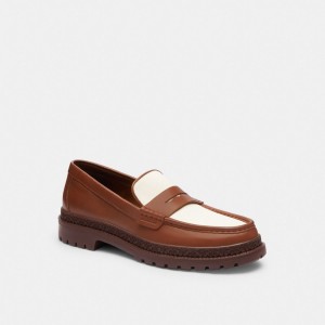 Coach Cooper Loafer Saddle | COH866833