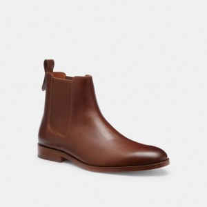Coach Dalton Chelsea Boot Dark Saddle | COH866854