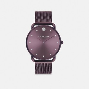 Coach Elliot Watch, 36 Mm Purple | COH866297
