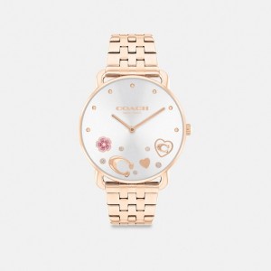 Coach Elliot Watch, 36 Mm Rose Gold | COH866241