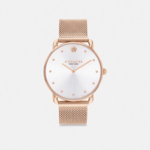 Coach Elliot Watch, 36 Mm Rose Gold | COH866298