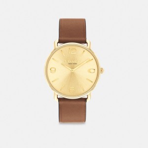 Coach Elliot Watch, 41 Mm Saddle | COH866971