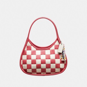 Coach Ergo Bag In Checkerboard Patchwork Upcrafted Leather Upcrafted Leather™/Pink/Chalk | COH864765