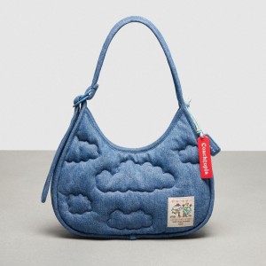 Coach Ergo Bag With Cloud Quilting Denim | COH865146