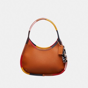 Coach Ergo Bag With Colorful Binding In Upcrafted Leather Coachtopia Leather/Burnished Amber Multicolor | COH864945