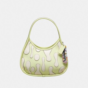 Coach Ergo Bag With Lava Appliqué In Upcrafted Leather Pale Lime Multi | COH864936