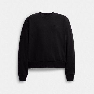 Coach Essential Crewneck Black | COH865955