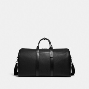 Coach Gotham Duffle Bag Black Copper/Black | COH866654