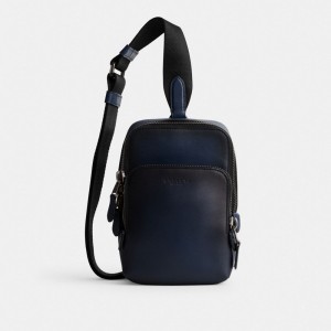 Coach Gotham Sling Pack 13 Deep Blue | COH866585