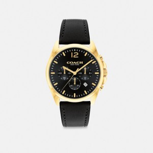 Coach Greyson Watch, 43 Mm Black | COH866979