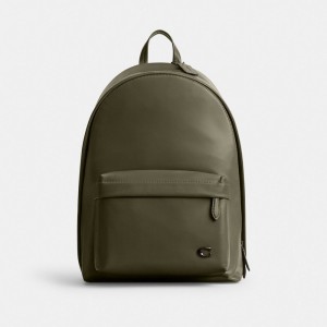 Coach Hall Backpack Army Green | COH865453