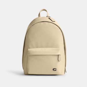 Coach Hall Backpack Ivory | COH865482