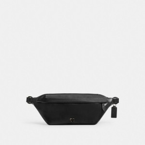 Coach Hall Belt Bag Black | COH866675