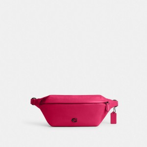 Coach Hall Belt Bag Dragon Fruit | COH865435