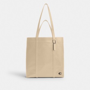 Coach Hall Tote Bag 33 Ivory | COH866635