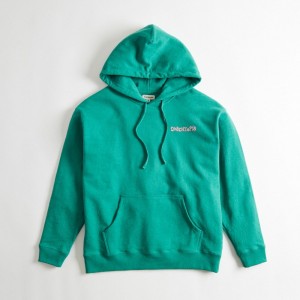 Coach Hoodie In 100% Recycled Cotton: This Is Coachtopia Green Multi | COH865962