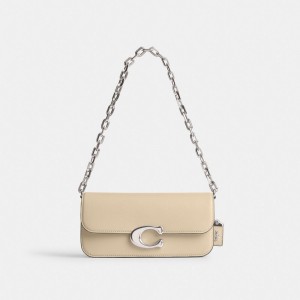 Coach Idol Bag 23 Silver/Ivory | COH864809