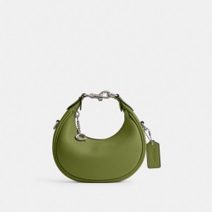 Coach Jonie Bag Glovetanned Leather/Silver/Dark Lime | COH865312