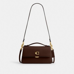 Coach Juno Bag Glovetanned Leather/Brass/Maple | COH865133
